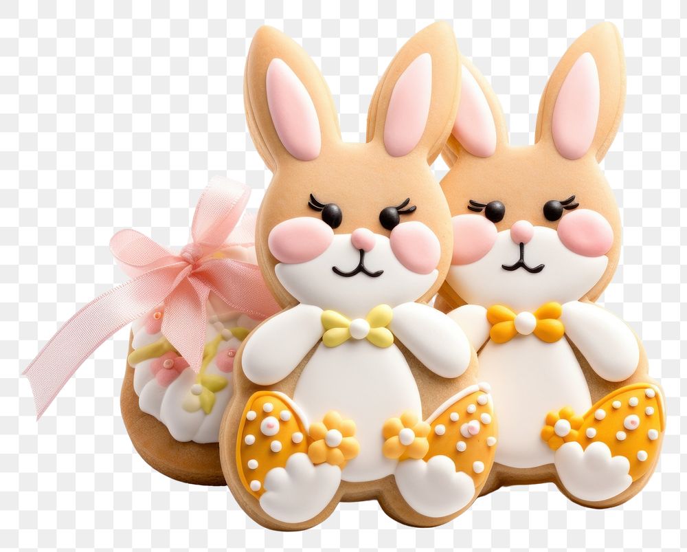 PNG Cookie dessert cartoon easter. AI generated Image by rawpixel.