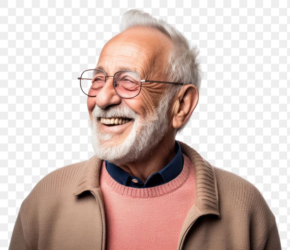 PNG Portrait sweater adult smile. AI generated Image by rawpixel.