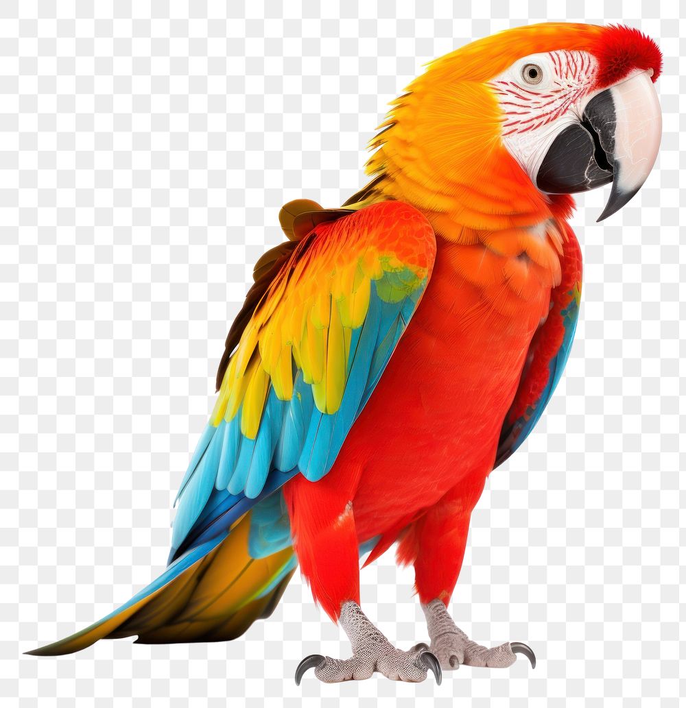 PNG Parrot wildlife animal bird. 