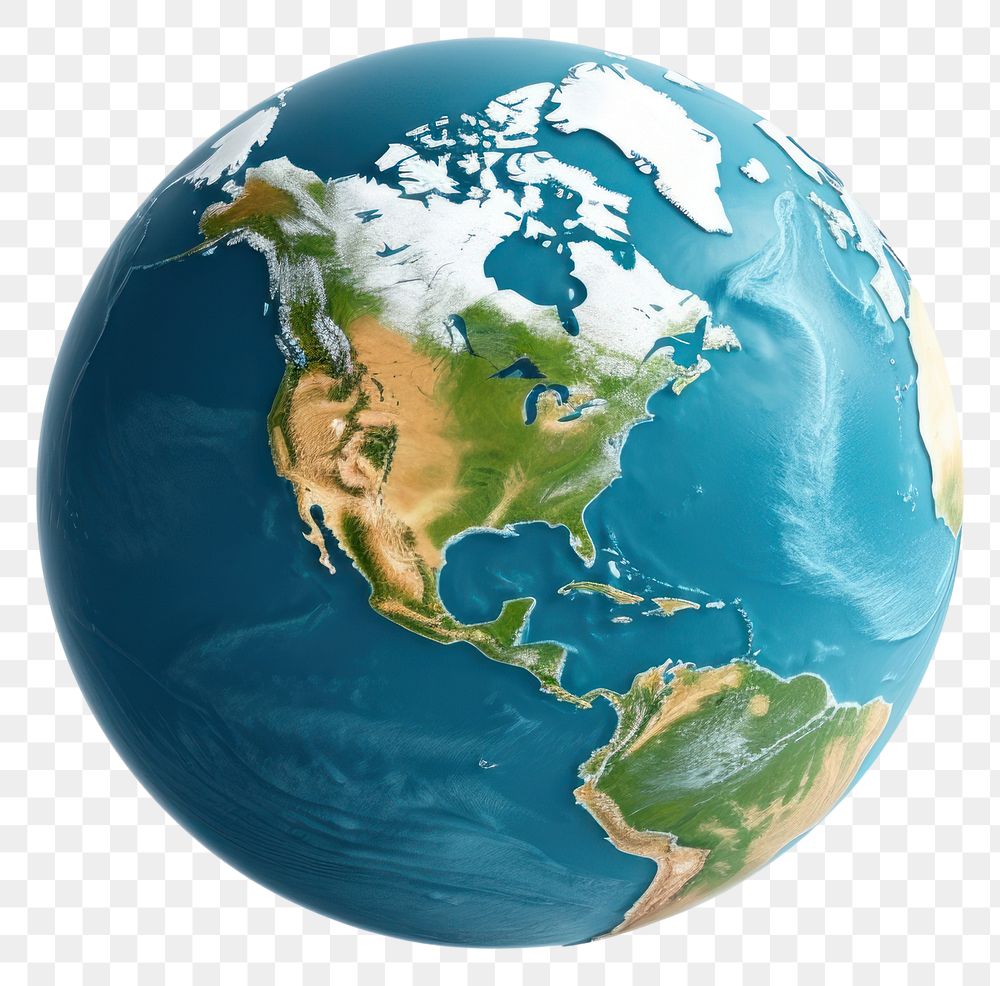 PNG Earth space sphere planet. AI generated Image by rawpixel.