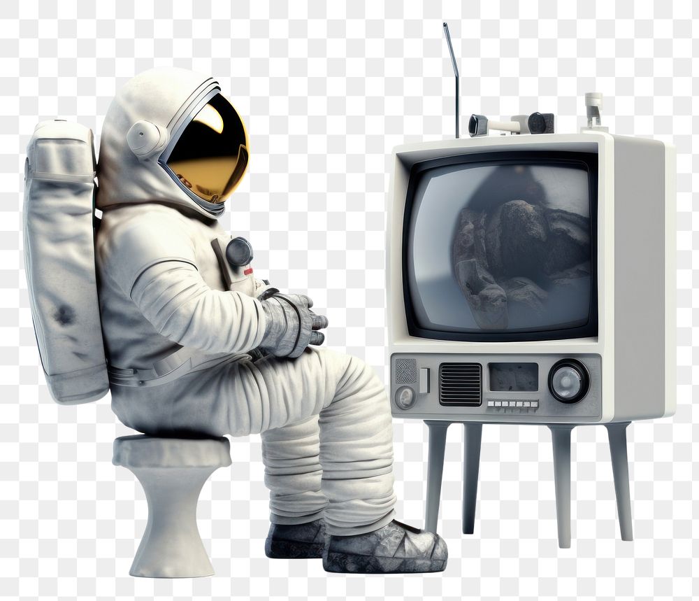 PNG Television astronaut cartoon electronics