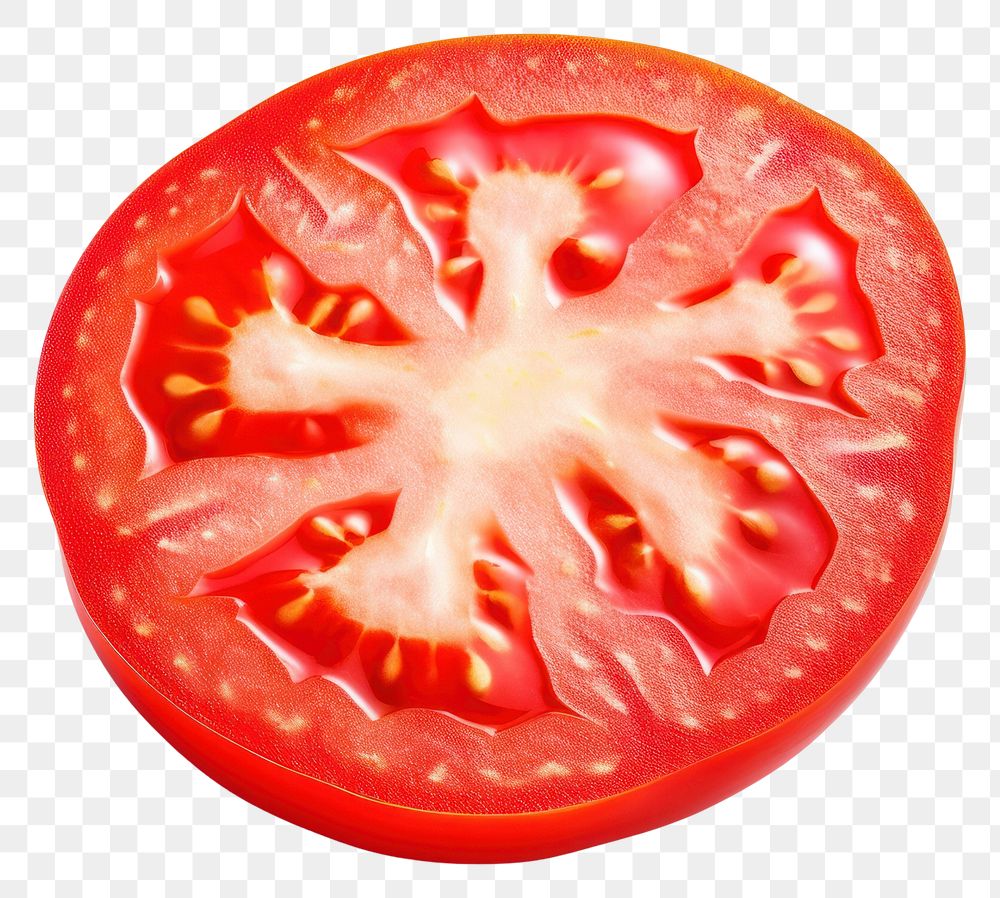 PNG Tomato vegetable slice plant. AI generated Image by rawpixel.