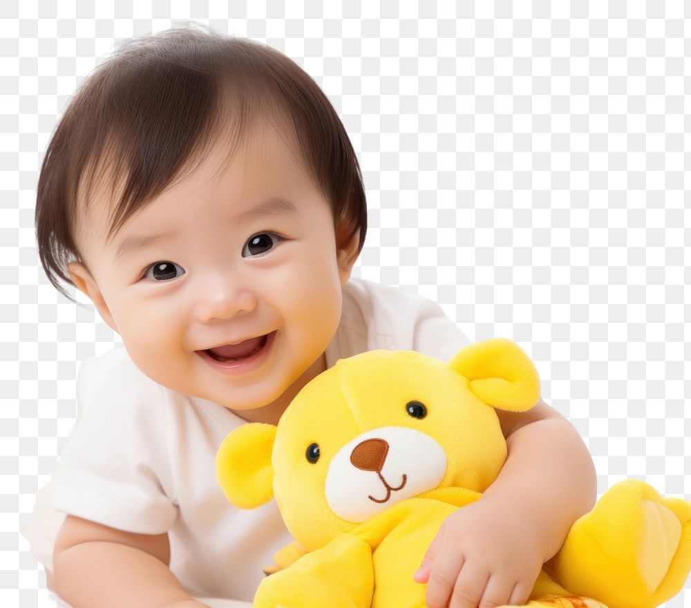 PNG Baby toy portrait photo. AI generated Image by rawpixel.