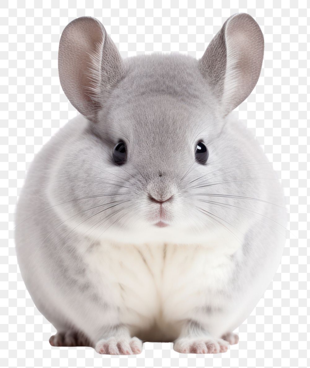 PNG Chinchilla rodent animal mammal. AI generated Image by rawpixel.