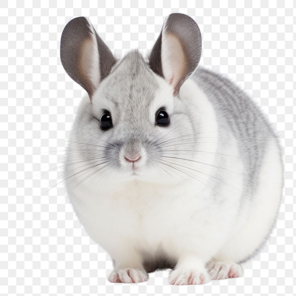 PNG Chinchilla animal rodent mammal. AI generated Image by rawpixel.