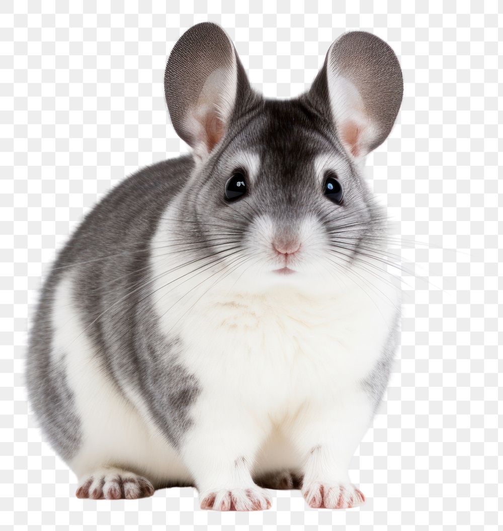 PNG Chinchilla animal rodent mammal. AI generated Image by rawpixel.