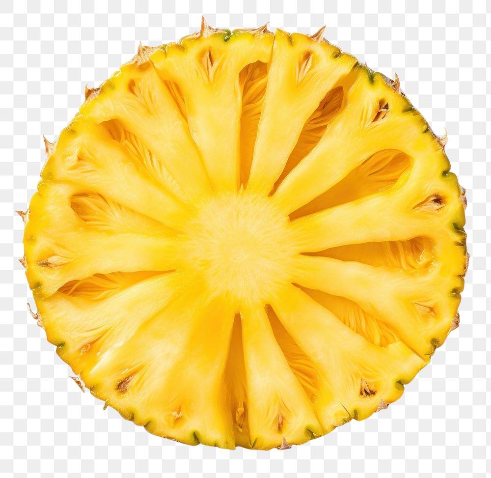 PNG Pineapple fruit plant slice. AI generated Image by rawpixel.