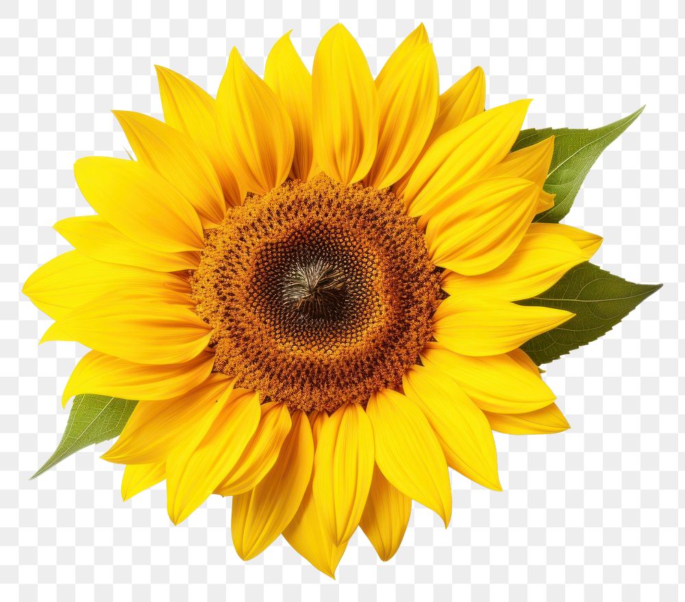 PNG Sunflower plant transparent background inflorescence. AI generated Image by rawpixel.