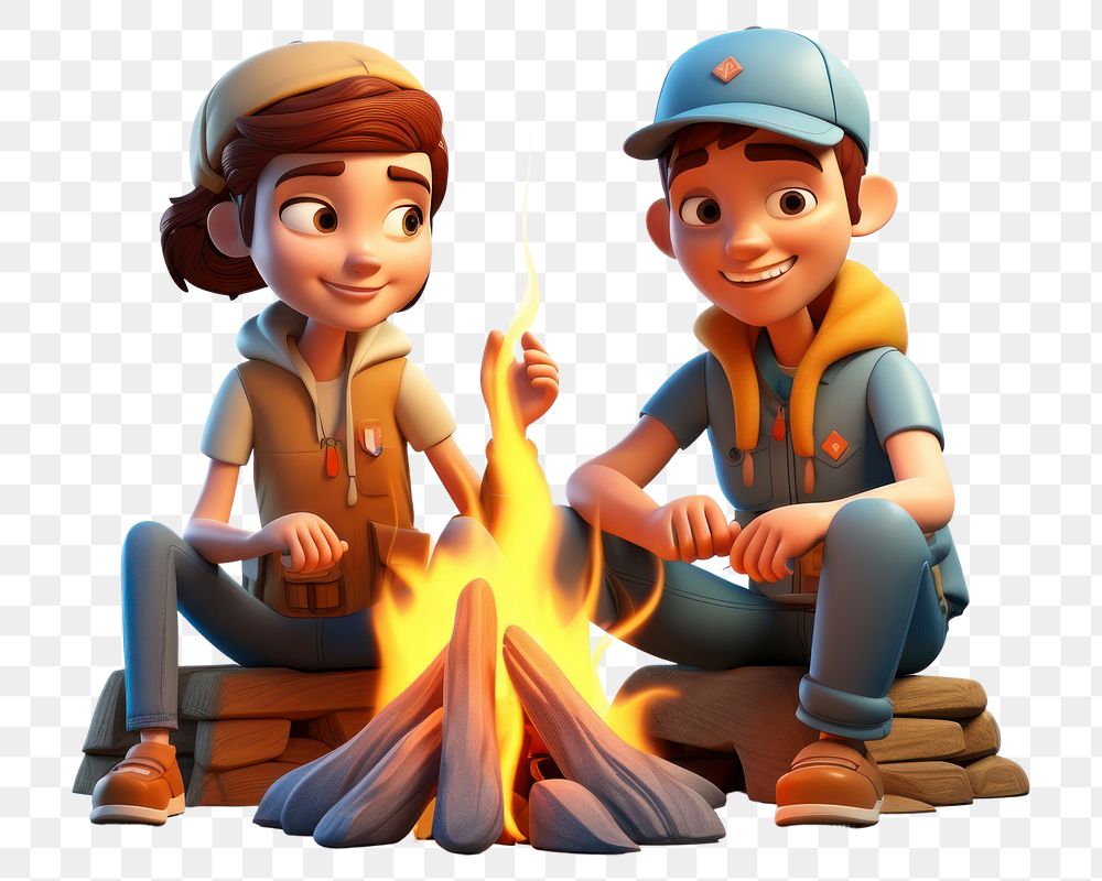 PNG Fire cartoon person  