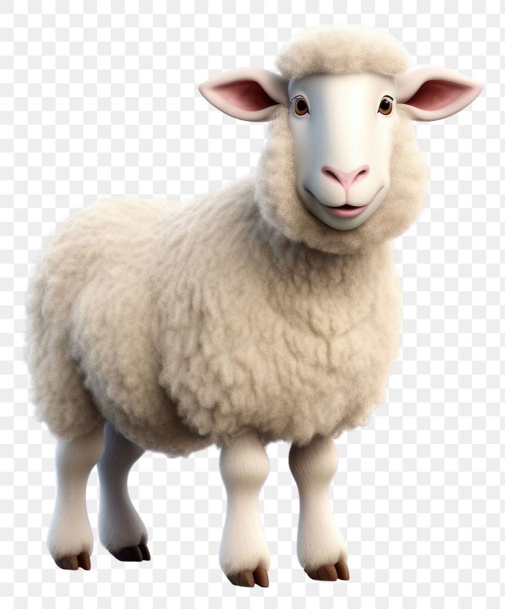 PNG Sheep livestock animal mammal. AI generated Image by rawpixel.