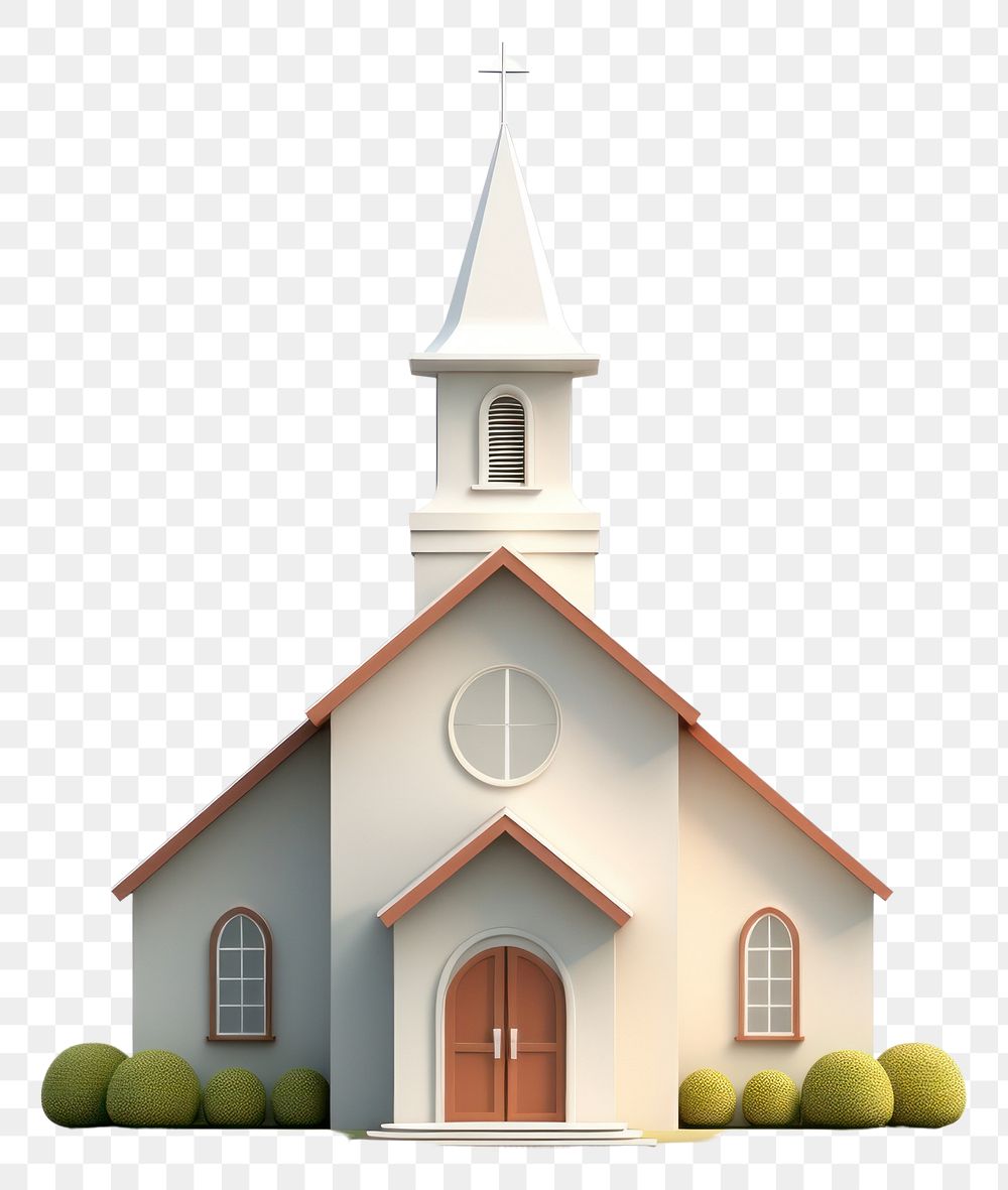 PNG  Architecture building steeple church. AI generated Image by rawpixel.