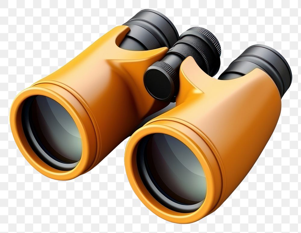 PNG Binoculars white background technology appliance. AI generated Image by rawpixel.
