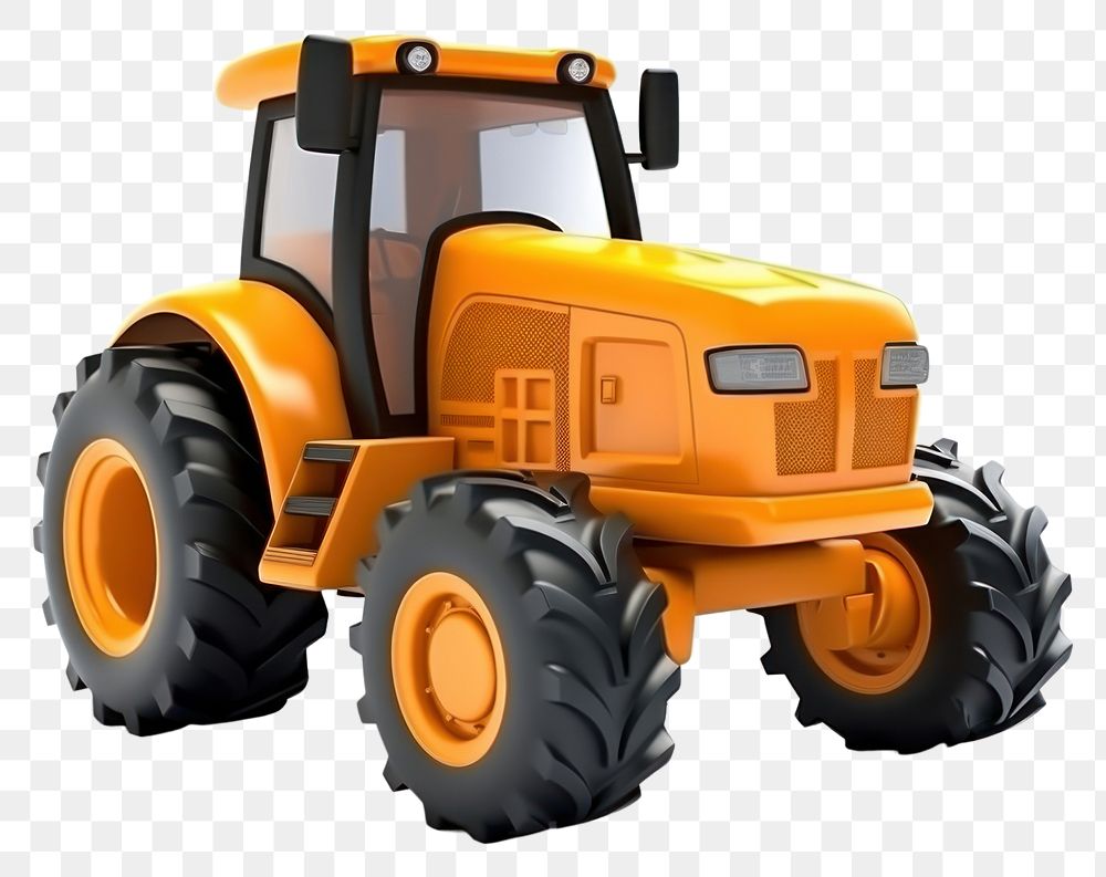 PNG Tractor  vehicle car. AI generated Image by rawpixel.