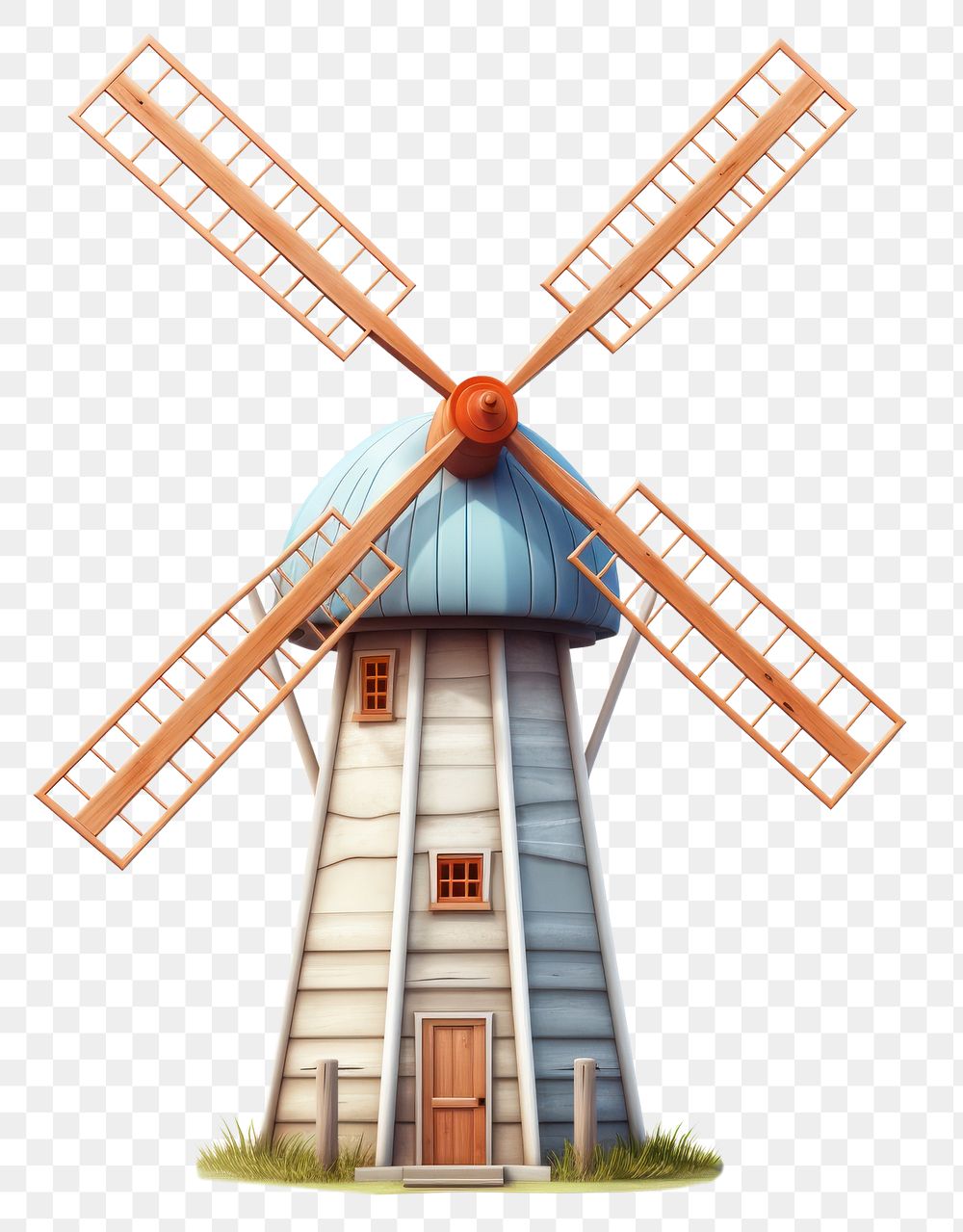 PNG Windmill outdoors transparent background architecture. AI generated Image by rawpixel.