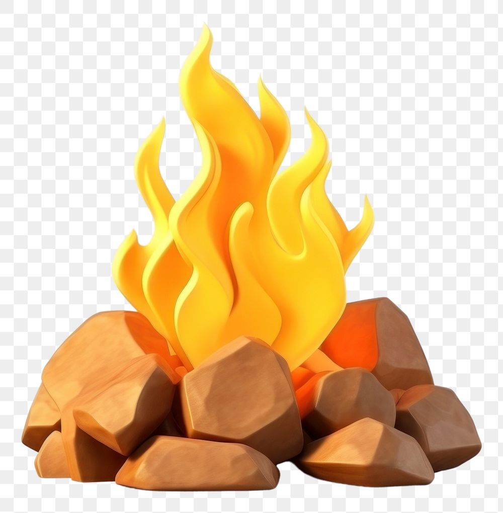 PNG Fire bonfire font white background. AI generated Image by rawpixel.
