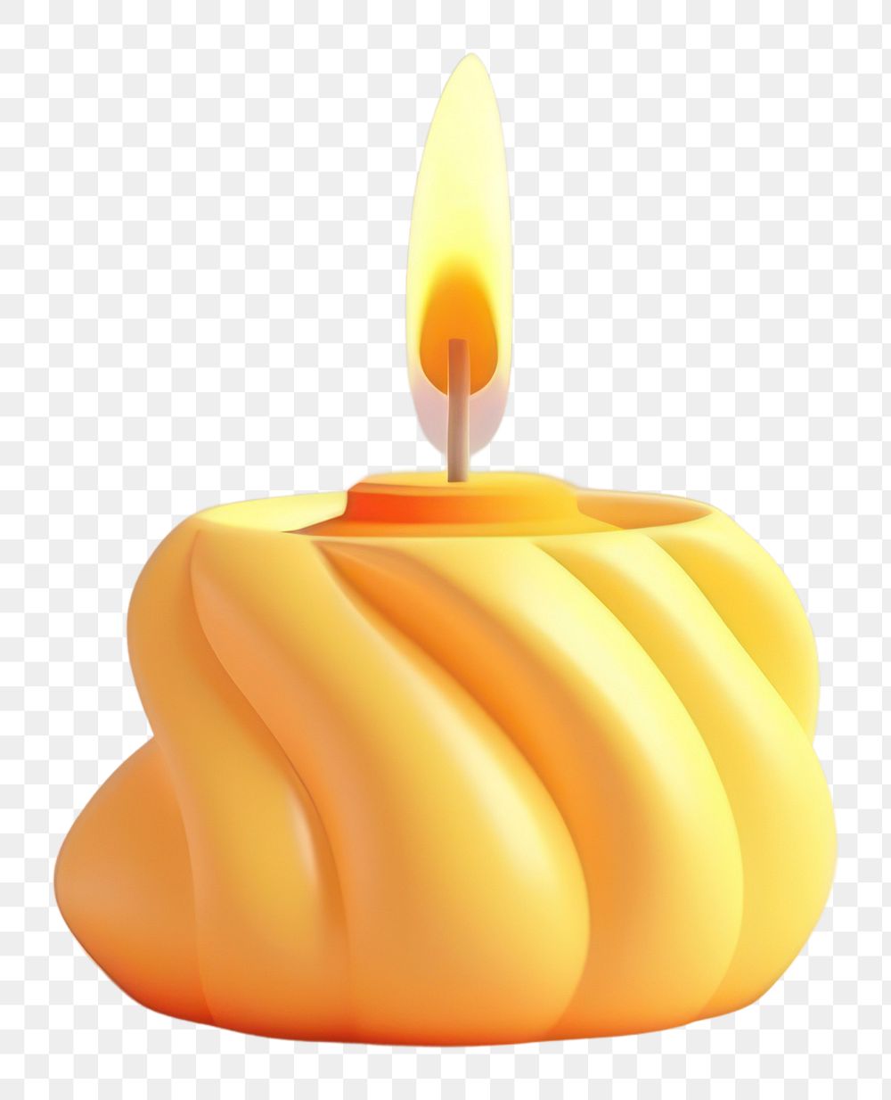 PNG Candle fire illuminated anniversary. AI generated Image by rawpixel.