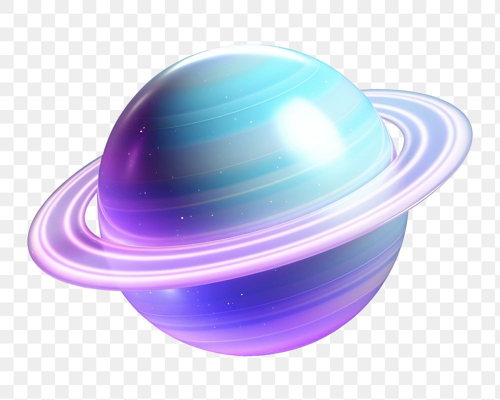 PNG Planet purple space blue