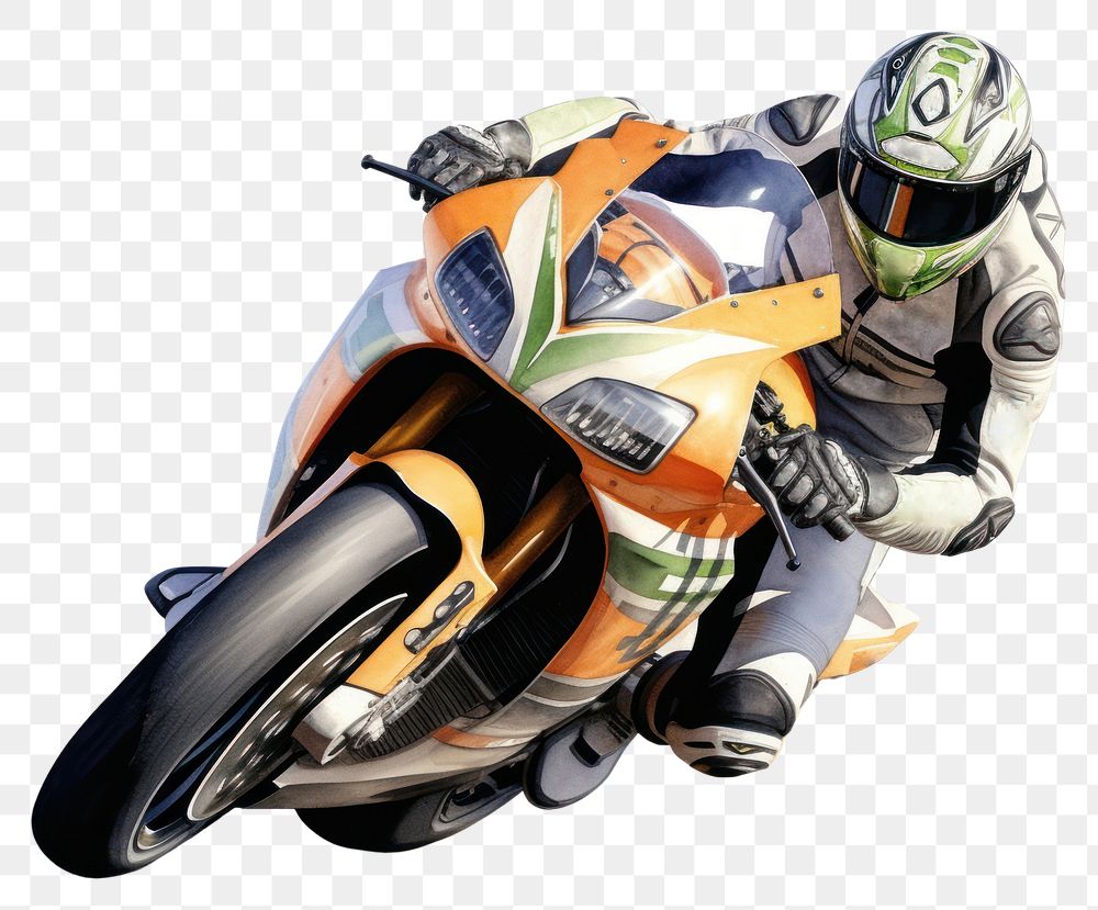 PNG Motorcycle helmet vehicle racing. AI generated Image by rawpixel.