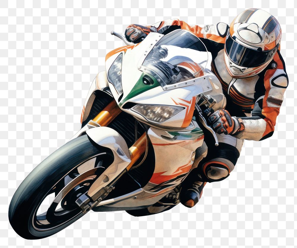 PNG Motorcycle helmet vehicle racing. AI generated Image by rawpixel.