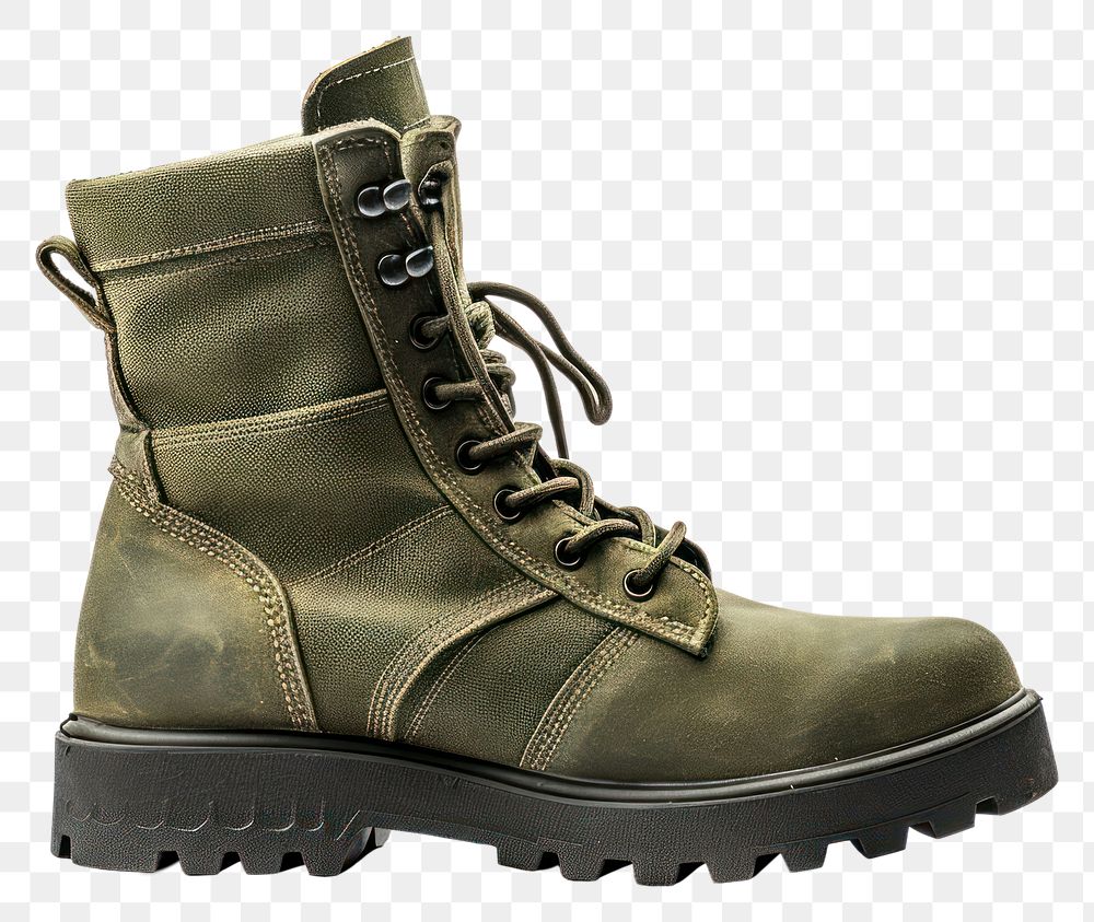 PNG Footwear green shoe boot. 