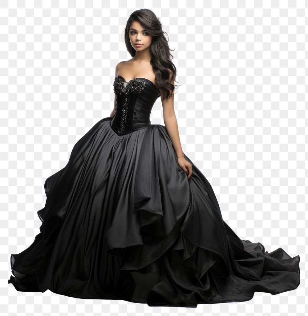 PNG Wedding fashion dress gown. AI generated Image by rawpixel.