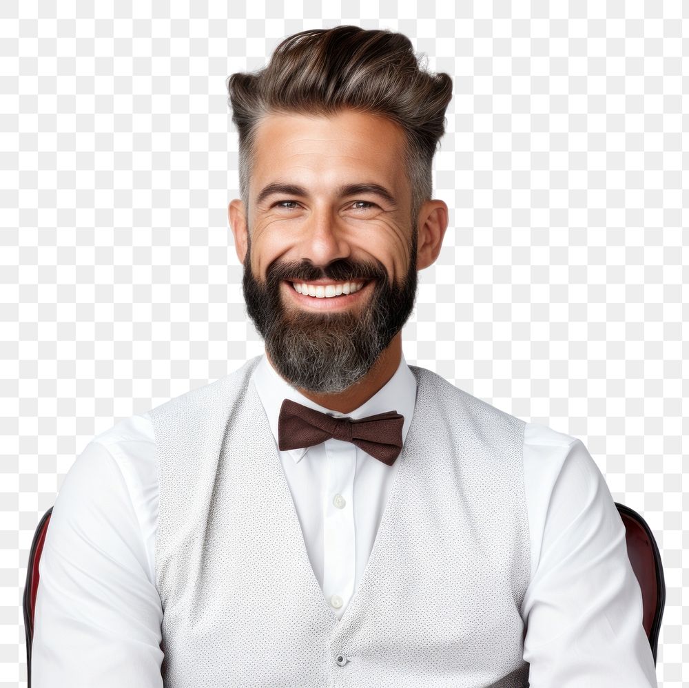 PNG Adult smile happy tie. 