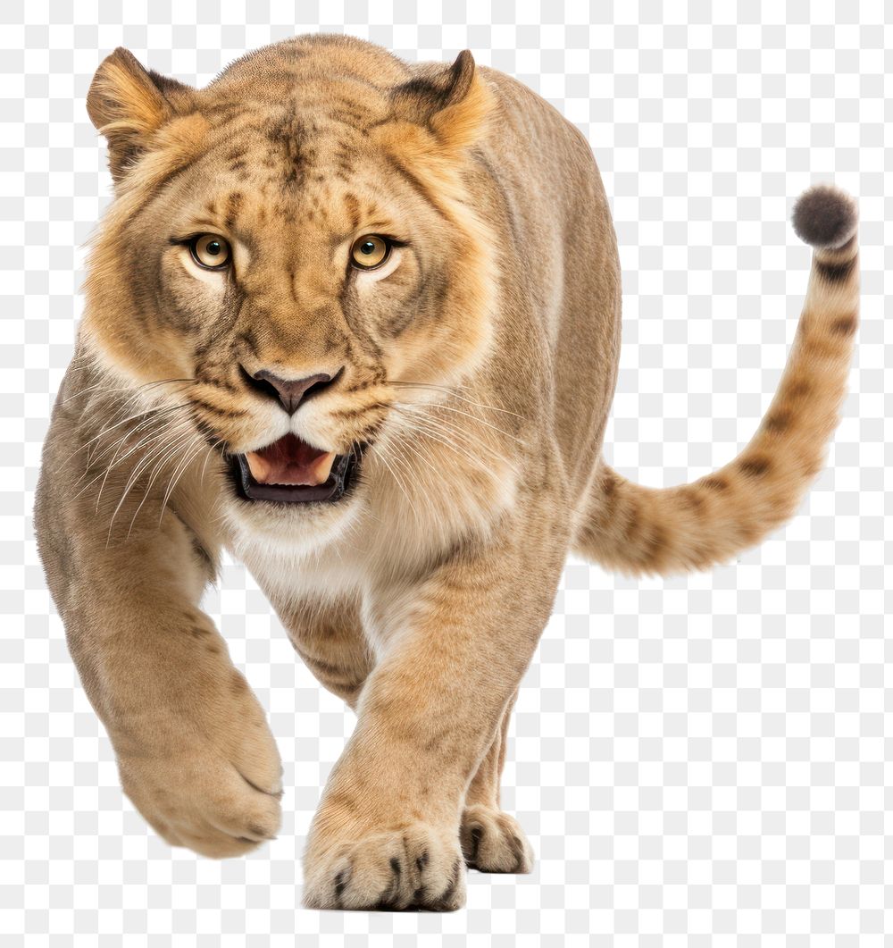 PNG Liger wildlife mammal animal. AI generated Image by rawpixel.