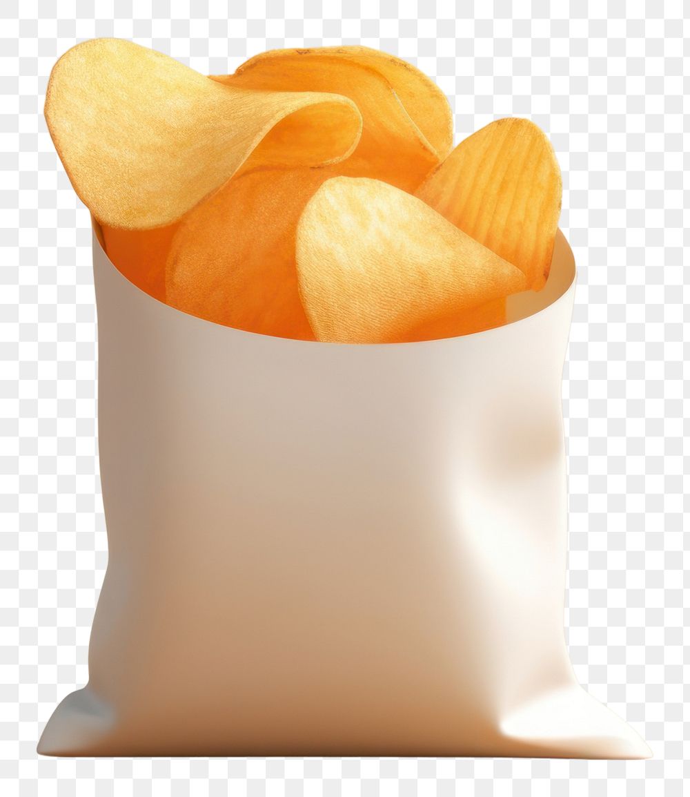 PNG Snack food potato chip freshness. AI generated Image by rawpixel.