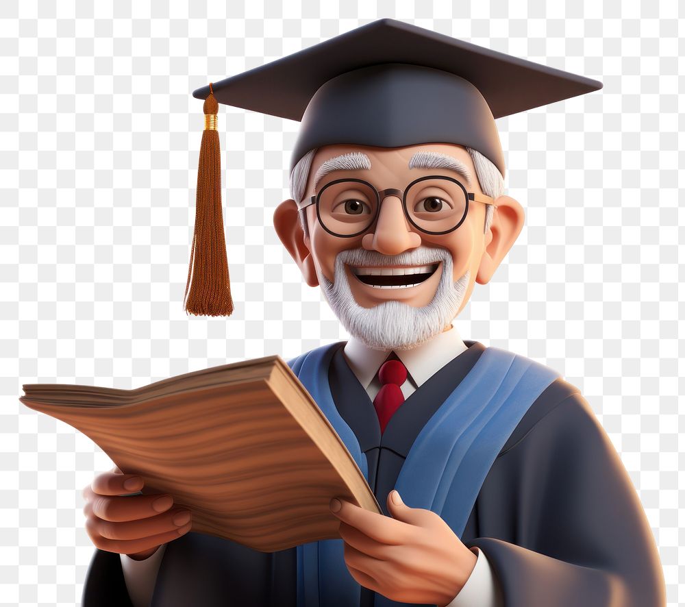 PNG Graduation student diploma adult. AI generated Image by rawpixel.