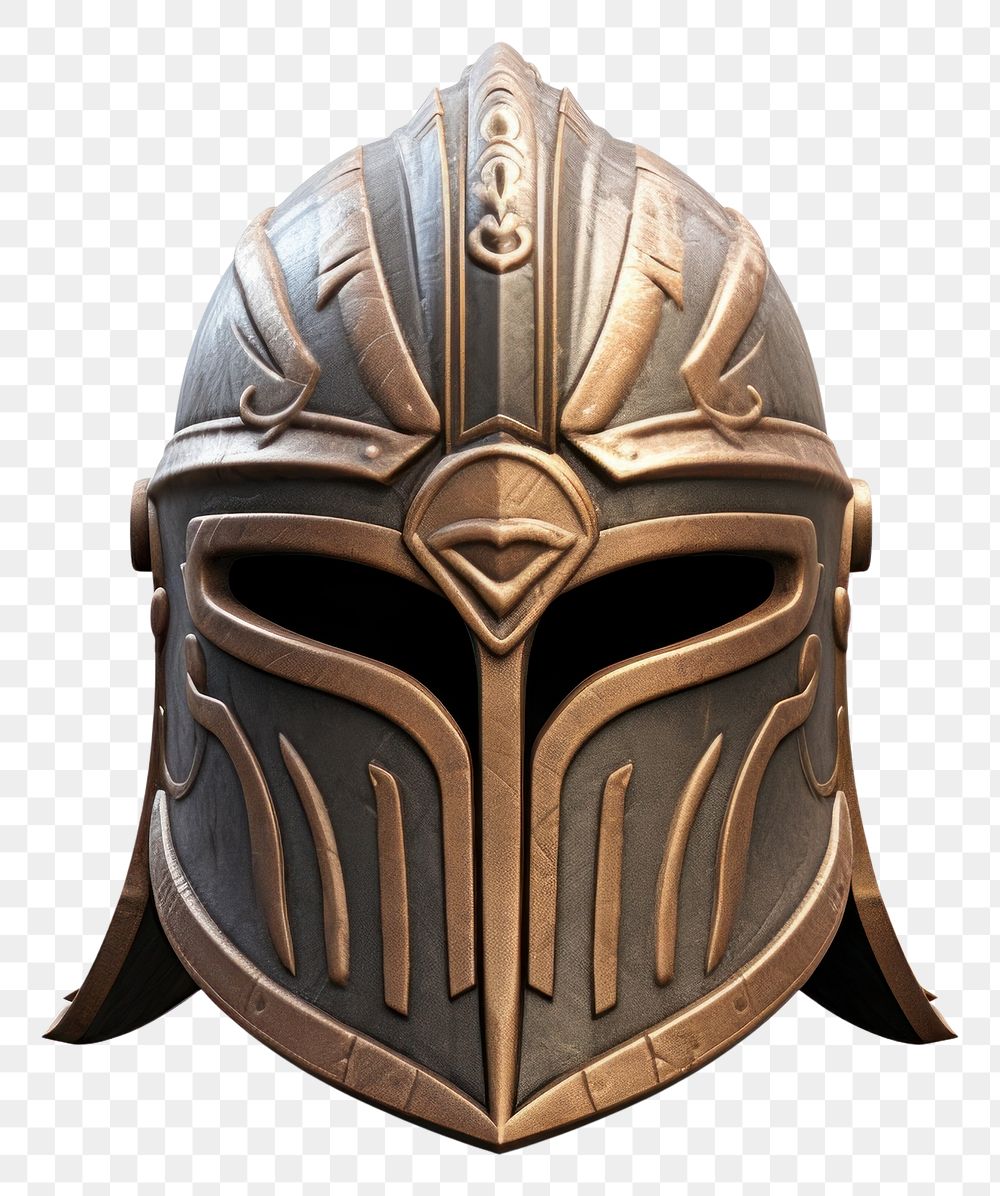 PNG Helmet white background architecture medieval. AI generated Image by rawpixel.