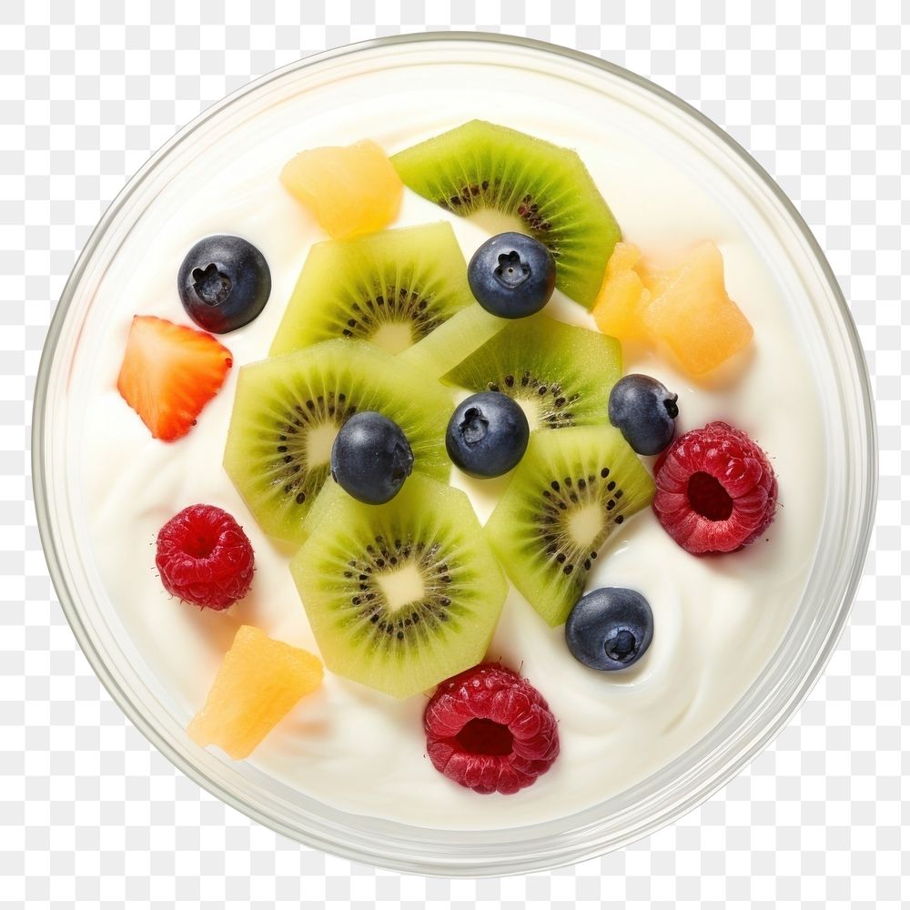 PNG Fruit food dessert yogurt. AI generated Image by rawpixel.