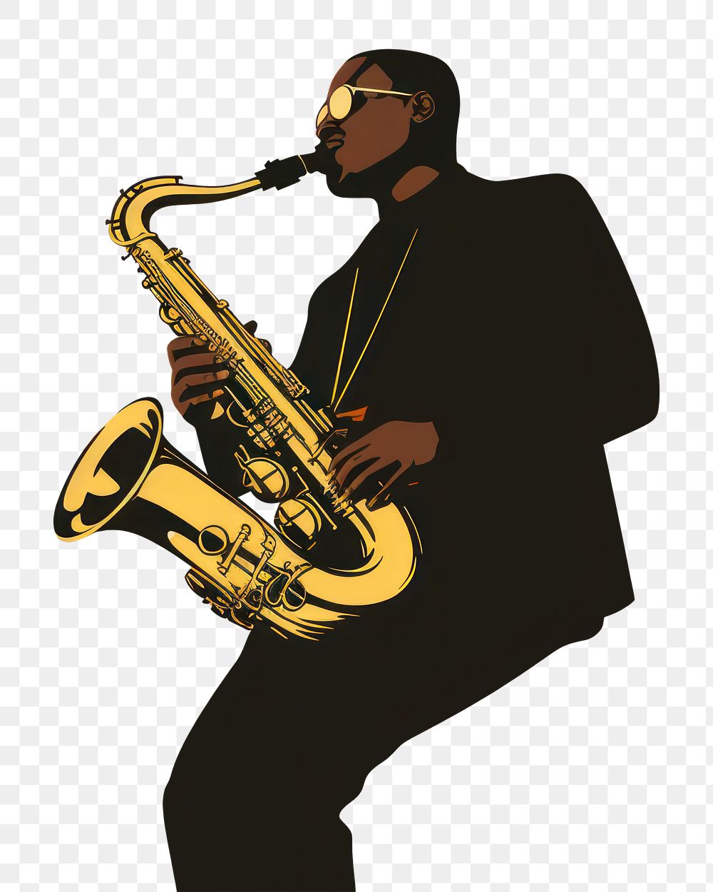 PNG Saxophone adult saxophonist performance. | Premium PNG - rawpixel