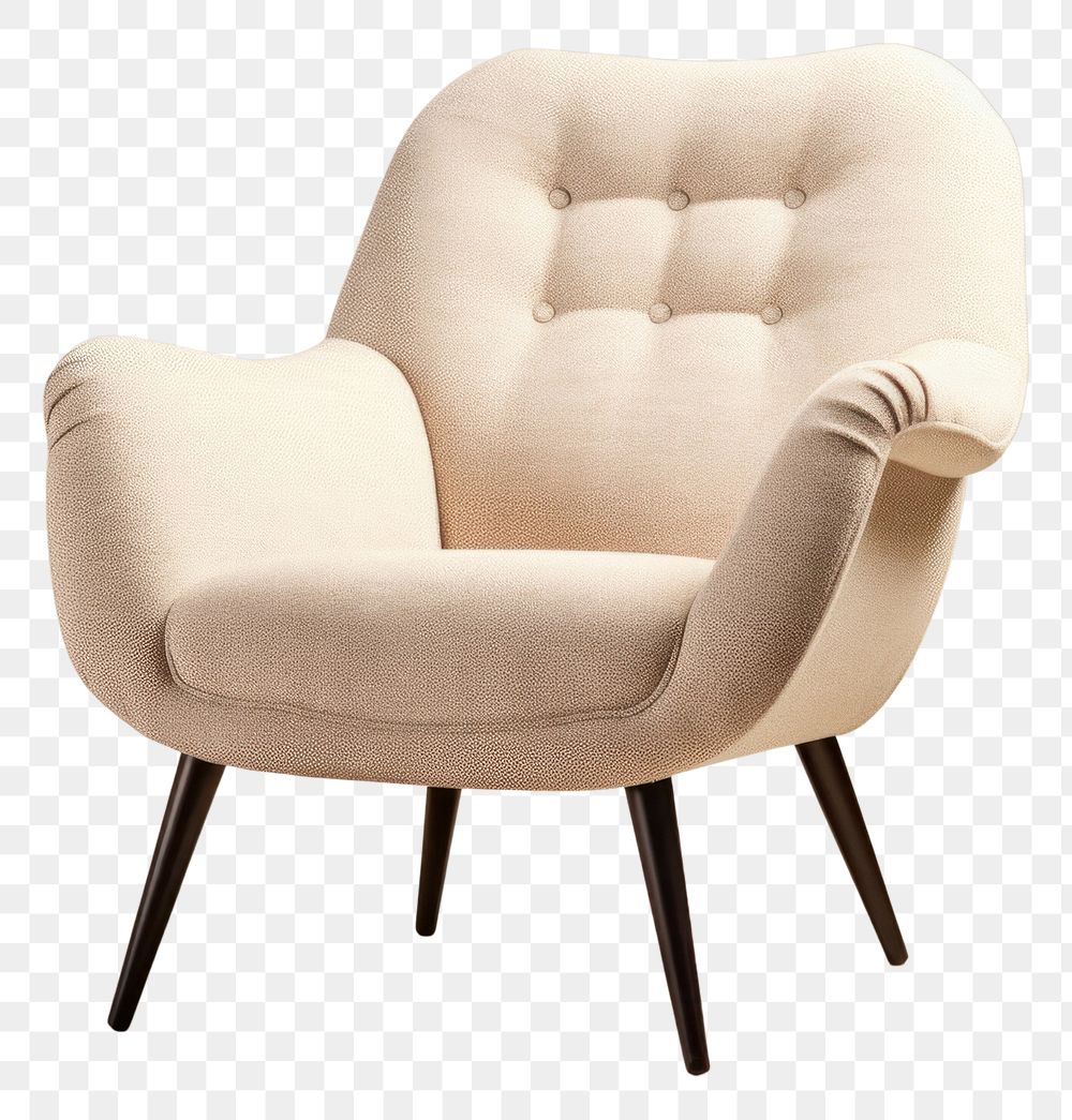 PNG Chair furniture armchair comfortable. AI generated Image by rawpixel.