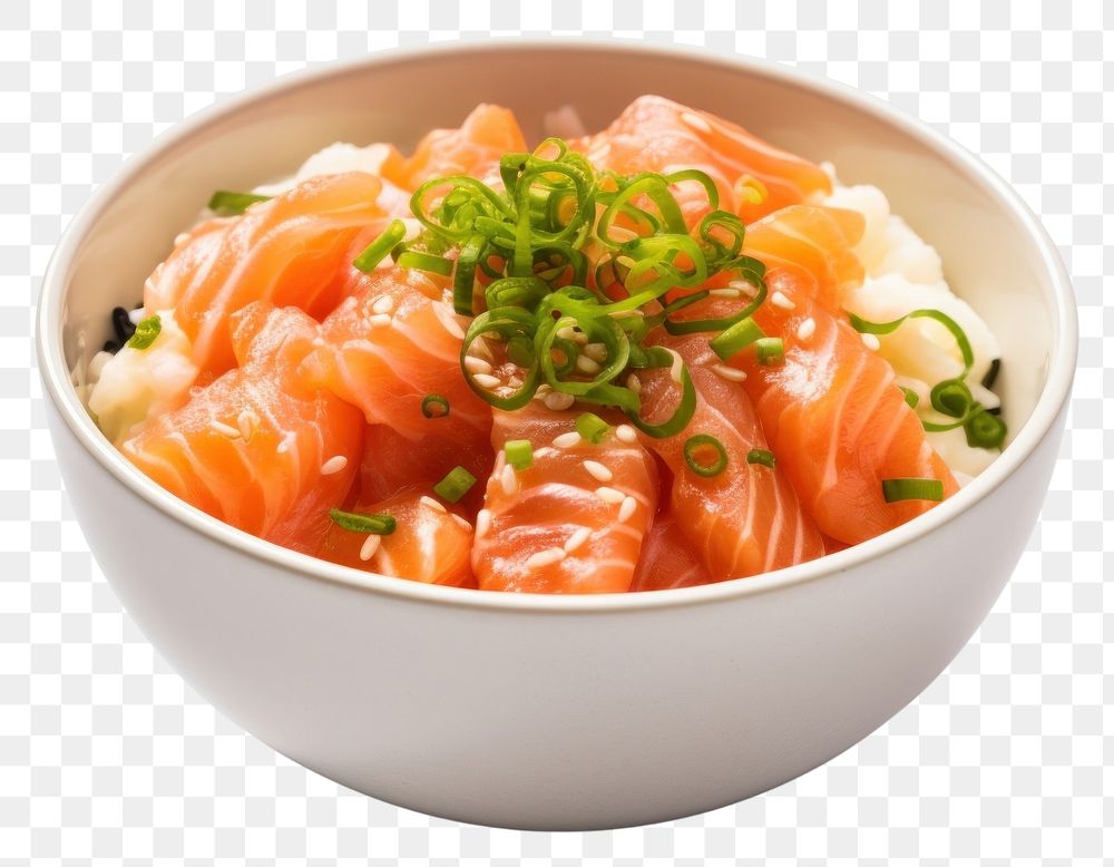 PNG Salmon food seafood meal. AI generated Image by rawpixel.
