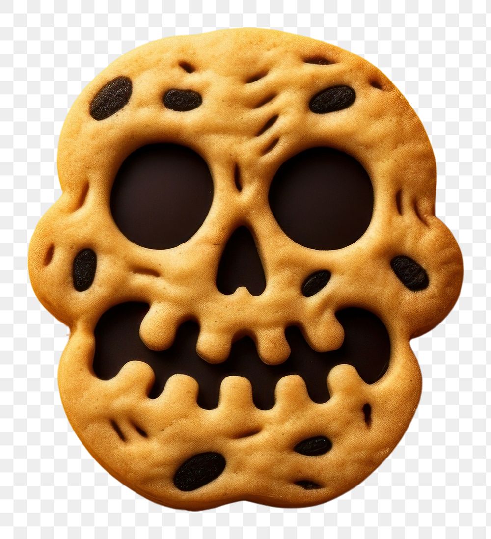PNG Cookie food anthropomorphic representation. AI generated Image by rawpixel.