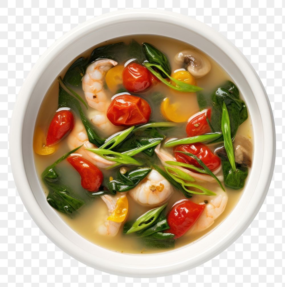 PNG Vegetable plate food soup. AI generated Image by rawpixel.