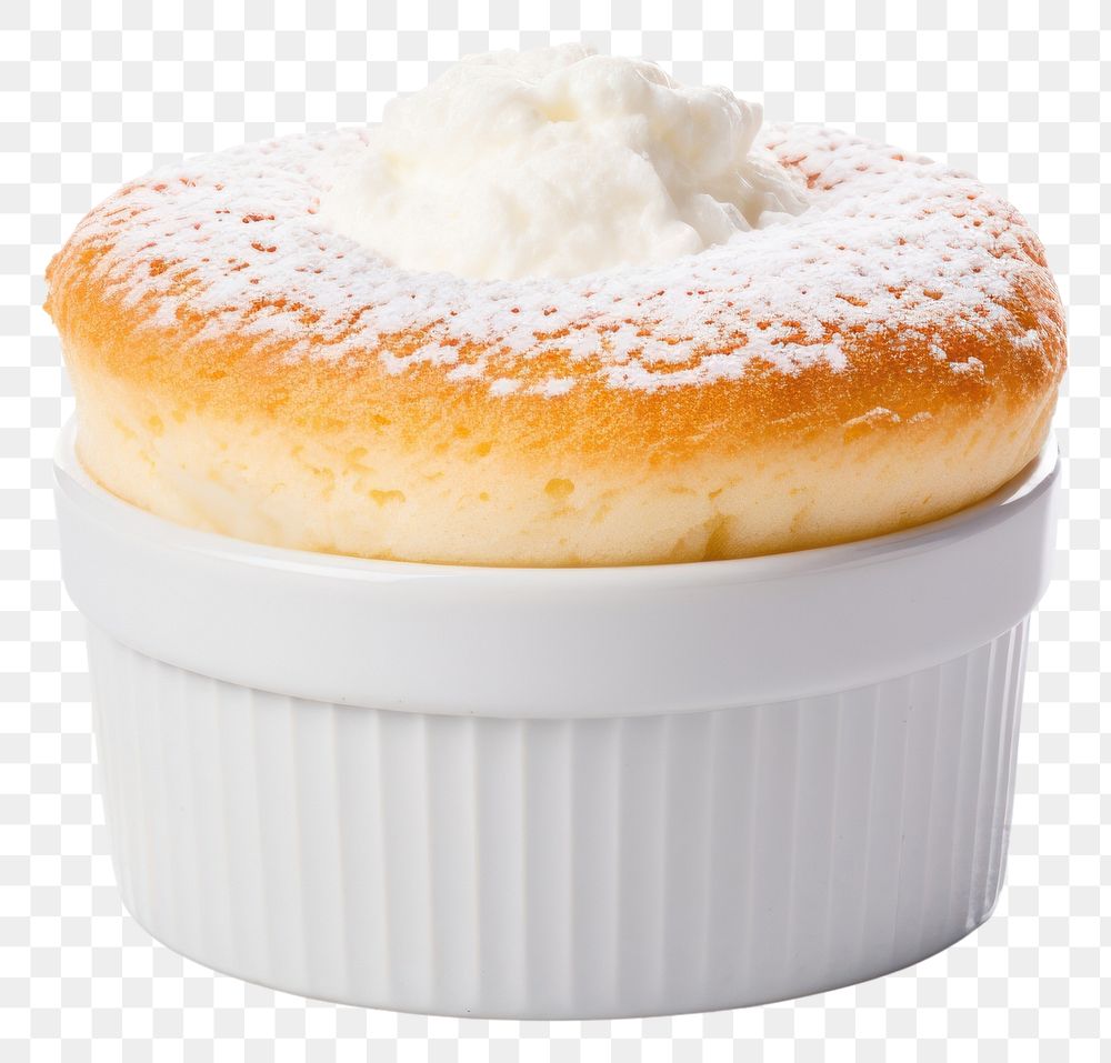 PNG Dessert cupcake cream food. AI generated Image by rawpixel.