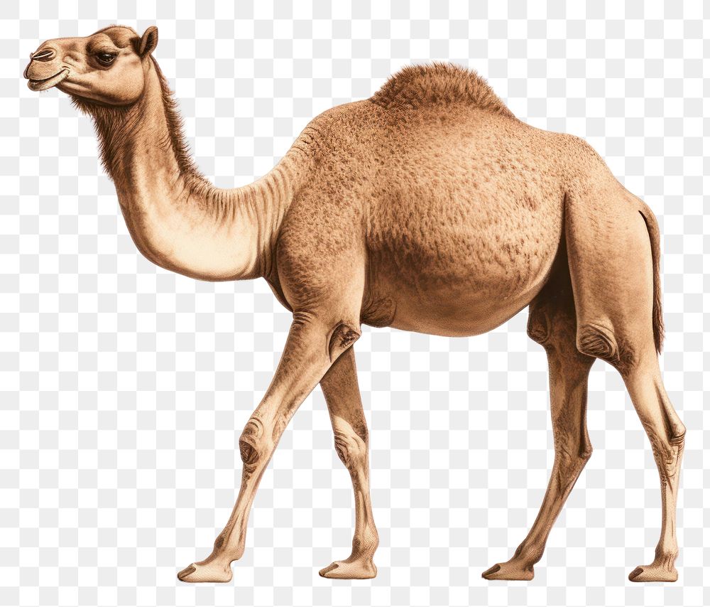 PNG Camel wildlife animal mammal