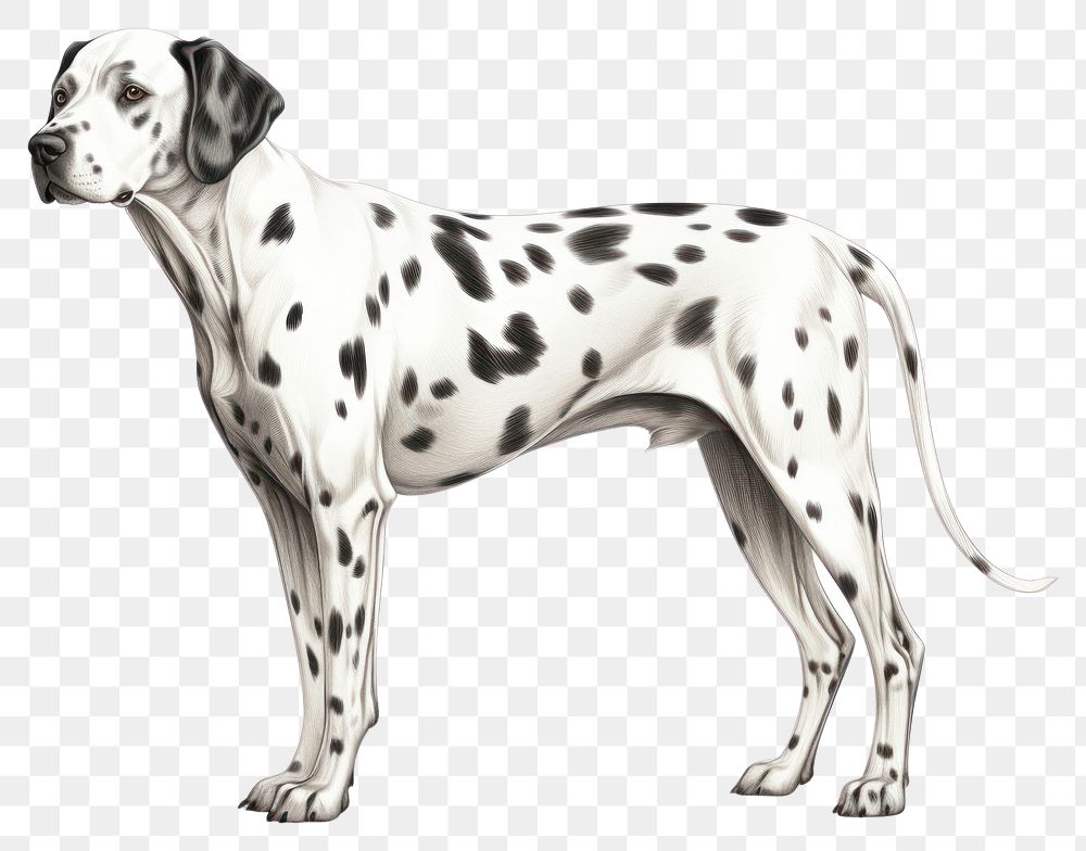 PNG Dalmatian animal mammal pet. 