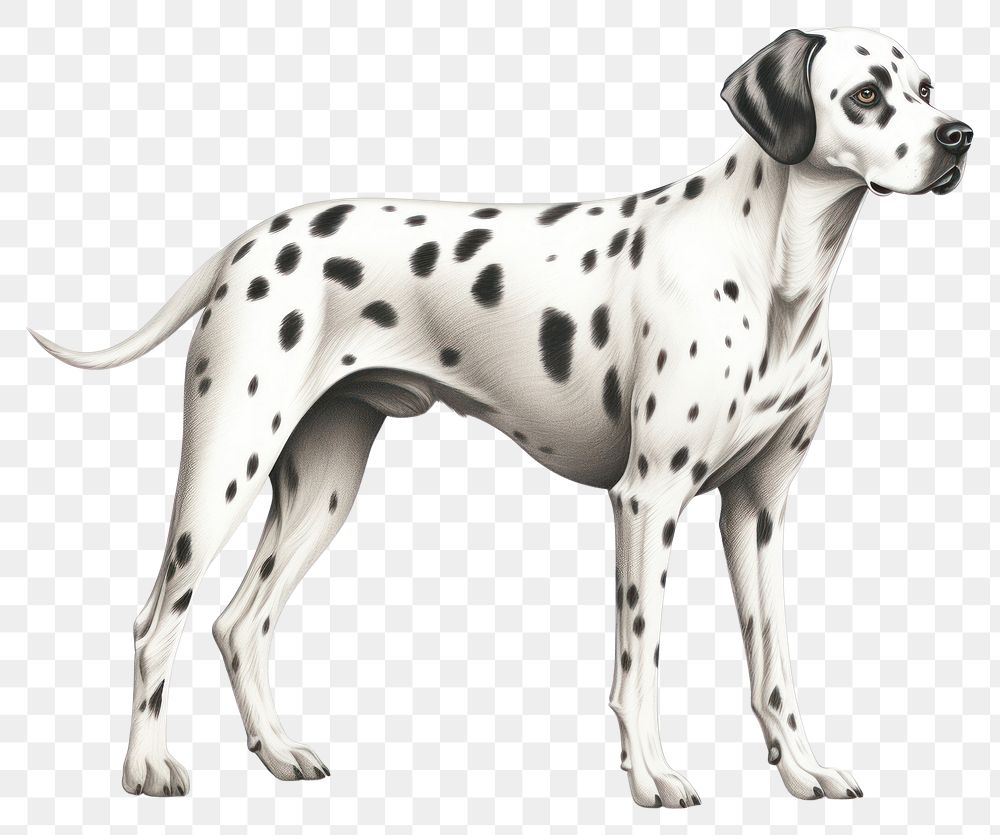 PNG Dalmatian animal mammal pet. AI generated Image by rawpixel.
