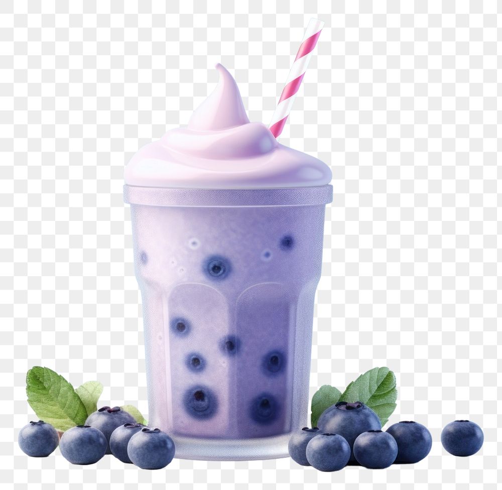 PNG Berry blueberry smoothie fruit. AI generated Image by rawpixel.