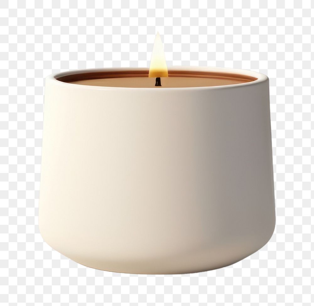PNG Candle scented flowerpot lighting. AI generated Image by rawpixel.