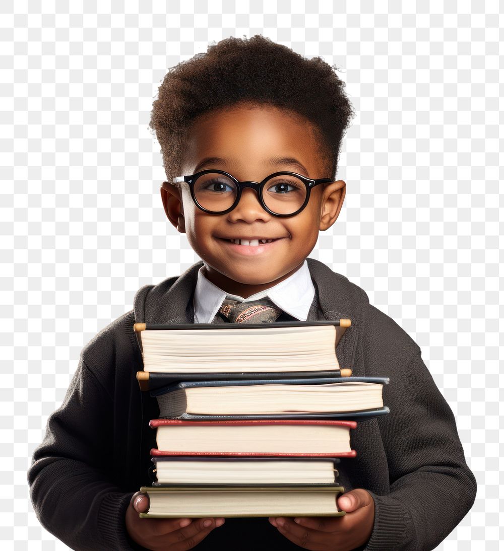 PNG Glasses child publication portrait. AI generated Image by rawpixel.