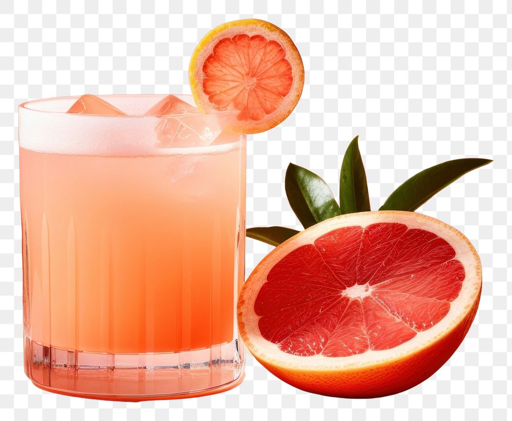 PNG Grapefruit plant food refreshment. AI generated Image by rawpixel.