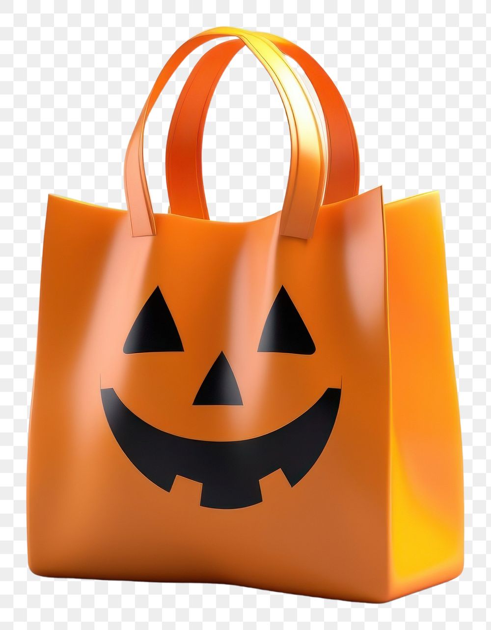 PNG Bag halloween handbag jack-o'-lantern. AI generated Image by rawpixel.