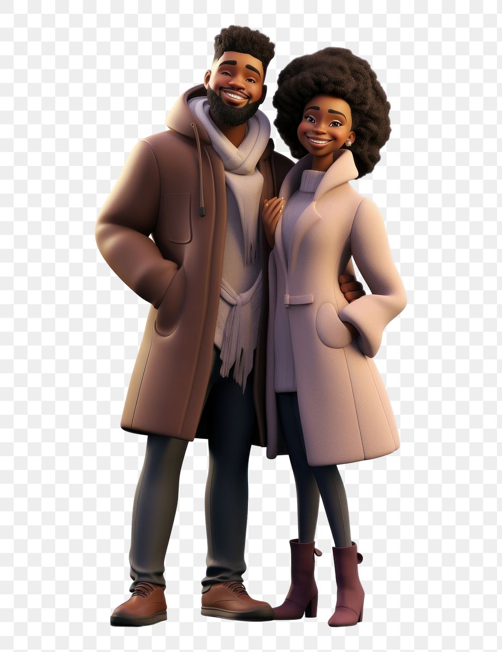 PNG Coat overcoat footwear smiling. AI generated Image by rawpixel.