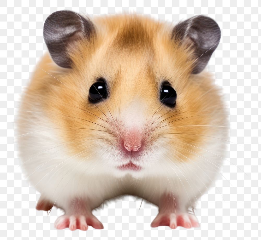 PNG Hamster portrait rodent animal transparent background