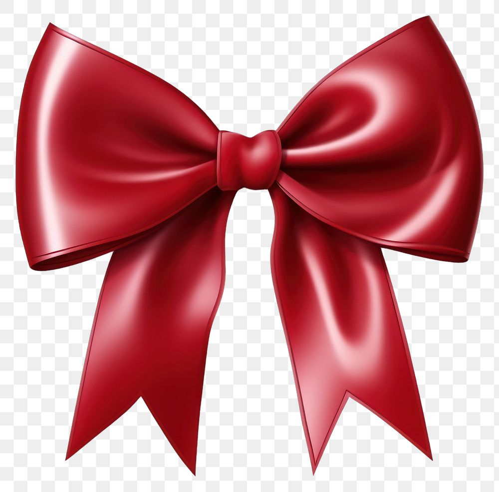 PNG Ribbon bow red celebration. 