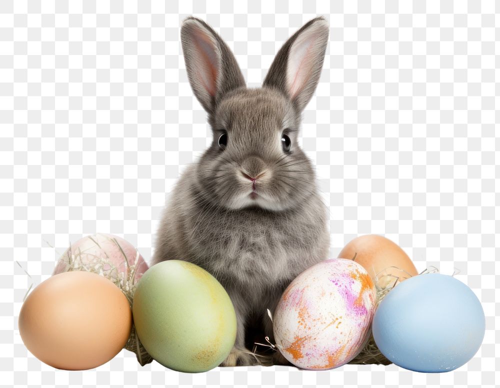 PNG Animal mammal rodent easter transparent background