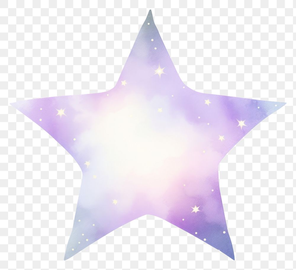 PNG Galaxy symbol night star. AI generated Image by rawpixel.